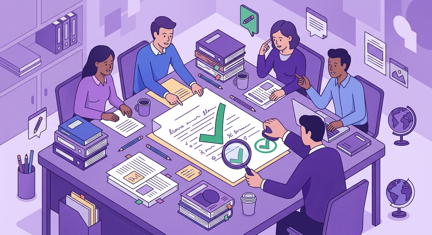 지속적인 검토 및 업데이트 체계